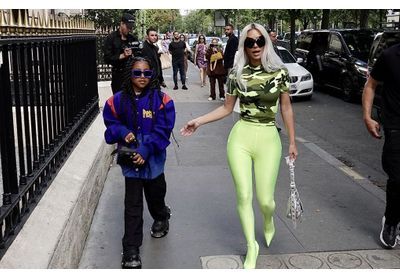 Kanye West : à 9 ans, sa fille North lui pique déjà ses vêtements