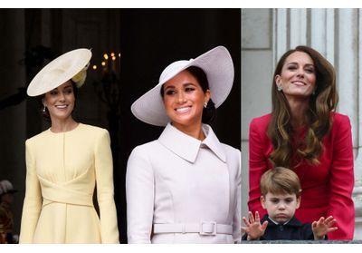 Kate Middleton et Meghan Markle : leurs plus beaux looks lors du jubilé de la reine