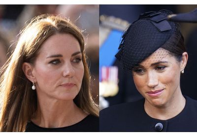 Mort d'Elisabeth II: pourquoi Kate Middleton et Meghan Markle ne portent que des perles depuis son décès