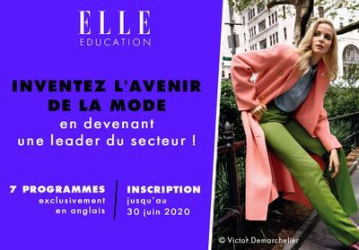 ELLE Education La Mode vous appartient !