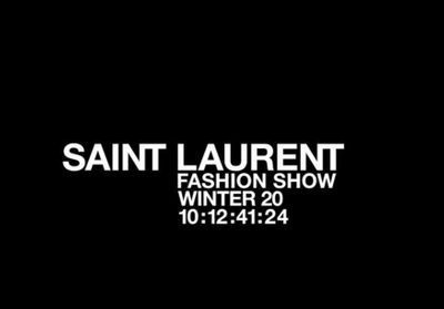 Fashion Week : suivez en direct le défilé Saint Laurent