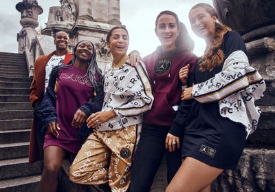 Les footballeuses du PSG Féminines prennent la pose pour la nouvelle collection Jordan