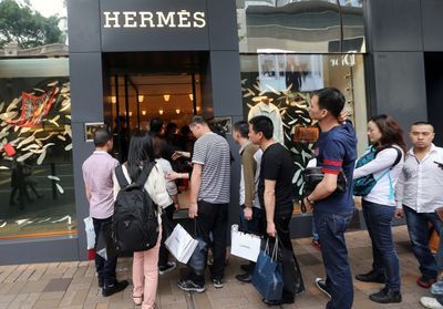 Pour sa réouverture en Chine, une boutique Hermès bat d'impressionnants records de ventes