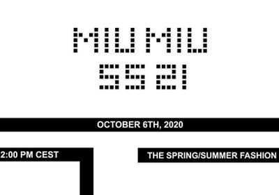 Suivez le défilé Miu Miu en direct