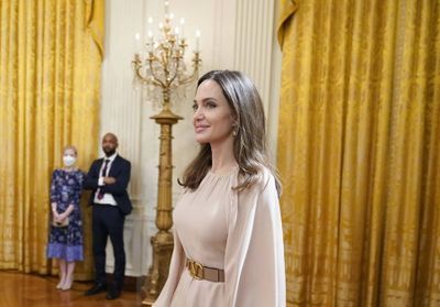 Angelina Jolie et sa fille Zahara à la Maison Blanche pour une décision symbolique