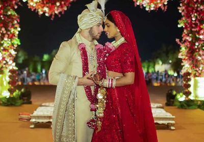 Découvrez les photos magnifiques du mariage de Priyanka Chopra et Nick Jonas