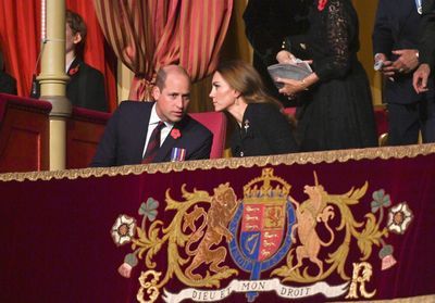 Kate Middleton et le prince William : duo chic à la soirée du souvenir