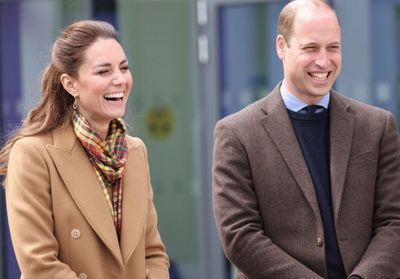 Kate Middleton et le prince William, duo radieux en Écosse