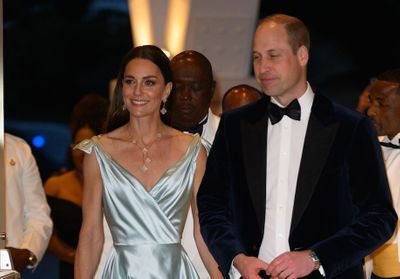 Kate Middleton et le prince William, en tenue de soirée pour leur dernière nuit aux Bahamas