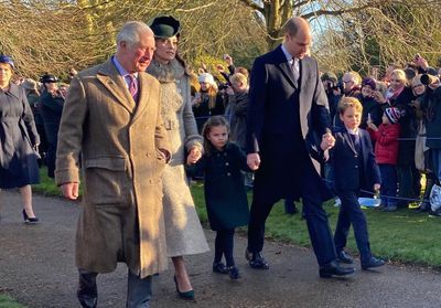 Kate Middleton et William : George et Charlotte font sensation à la messe de Noël