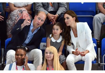 La sortie en famille du prince William et de Kate Middleton avec la princesse Charlotte aux Jeux du Commonwealth