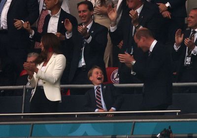 Le prince George fou de joie puis dépité lors de la finale de l'Euro
