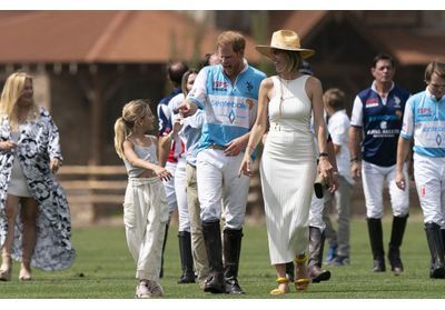 Le prince Harry, cavalier enjoué lors d'un match de polo dans le Colorado