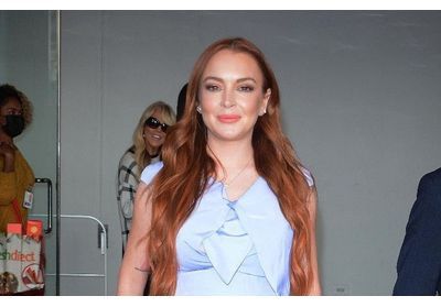 Lindsay Lohan partage un rare cliché avec son mari Bader Shammas pour les fêtes