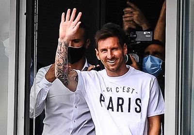 Lionel Messi débarque à Paris