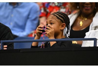 Serena Williams : sa fille Olympia, adorable supportrice dans les tribunes de l'US Open