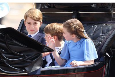 Trooping the Colour : George, Charlotte et Louis font sensation au côté de Kate Middleton
