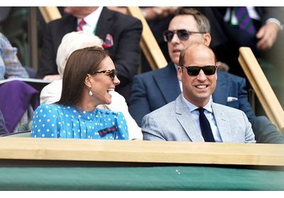 Kate Middleton et le prince William : sortie en duo dans les tribunes de Wimbledon