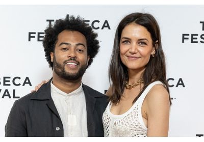 Katie Holmes et son nouveau compagnon amoureux au Tribeca Film Festival