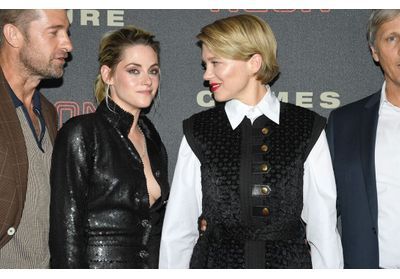 Léa Seydoux sublime face à Kristen Stewart pour présenter « Les Crimes du futur »