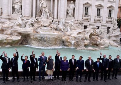 Dirigeants du G20 devant la fontaine de Trevi : décryptage