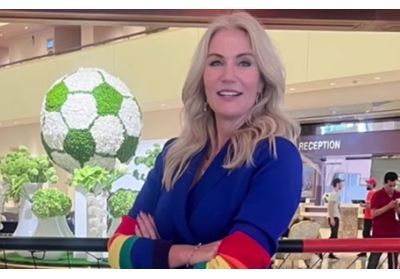Coupe du monde : cette tenue symbolique de l'ex-Première ministre danoise