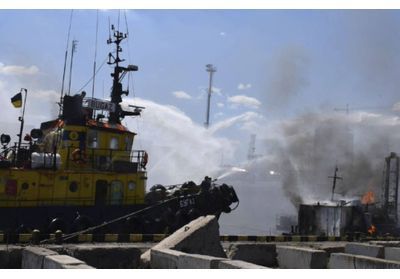 Frappes sur Odessa/: après avoir démenti, la Russie admet avoir visé des «/infrastructures militaires/»