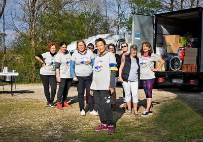 Guerre en Ukraine : elles s'improvisent cammonieuses et organisent des convois humanitaires