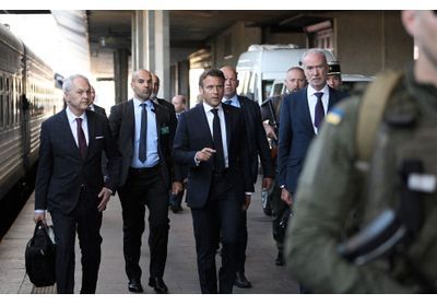 Guerre en Ukraine : Emmanuel Macron est arrivé à Kiev