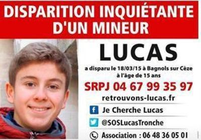 Lucas Tronche : les ossements retrouvés sont bien ceux de l'adolescent disparu