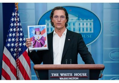 Matthew McConaughey, originaire d'Uvalde, plaide contre les armes à la Maison Blanche