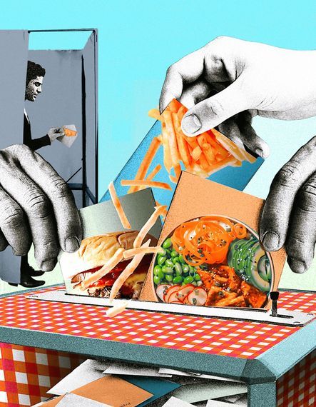 Dis-moi ce que tu manges je te dirai ce que tu votes : typologie des plats de gauche et de droite
