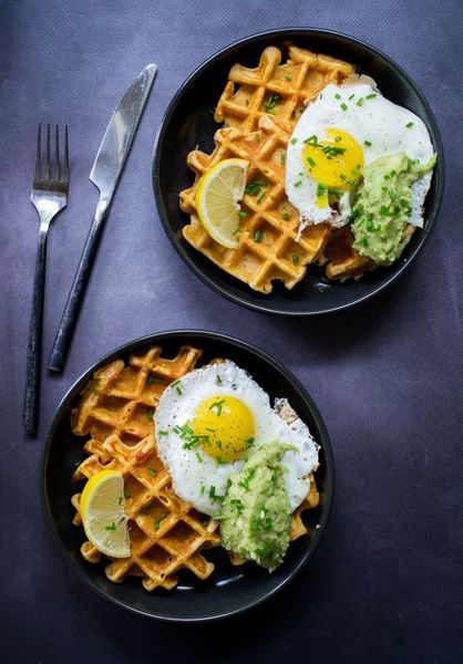 Trois Recettes De Gaufres Salees Elle A Table