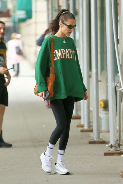 Bella Hadid in sportswear