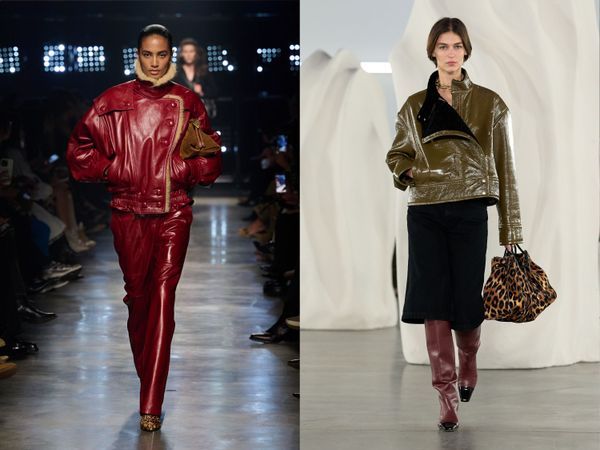 Aviator jacket; Isabel Marant and Ulla Johnson fashion show Aviator jacket; Isabel Marant and Ulla Johnson fashion show