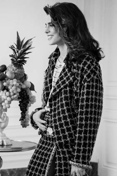 Charlotte Casiraghi photographiée par Inez van Lamsweerde et Vinoodh Matadin pour la campagne Chanel printemps-été 2021.Chanel