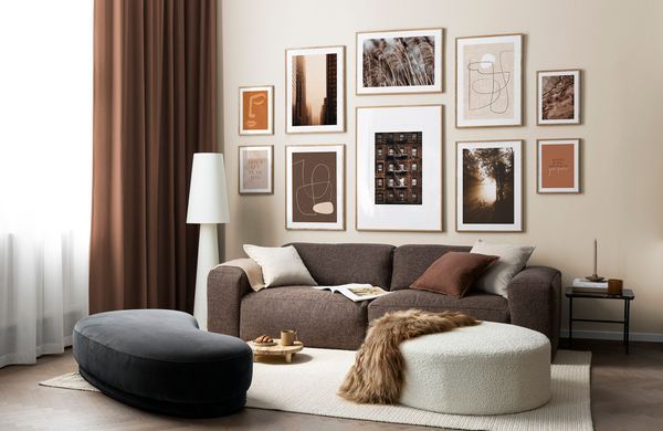 Desenio Eclectic Brown Livingroom Nr2