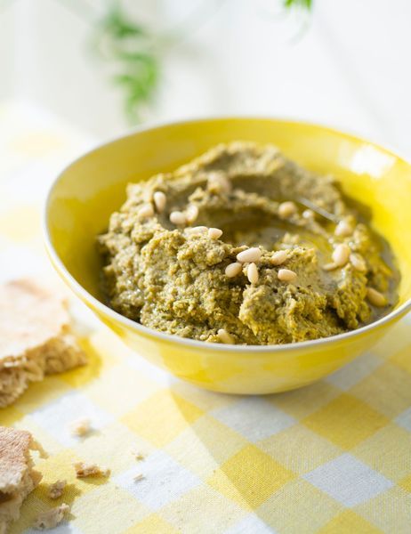 Houmous-de-courgette-rôtie