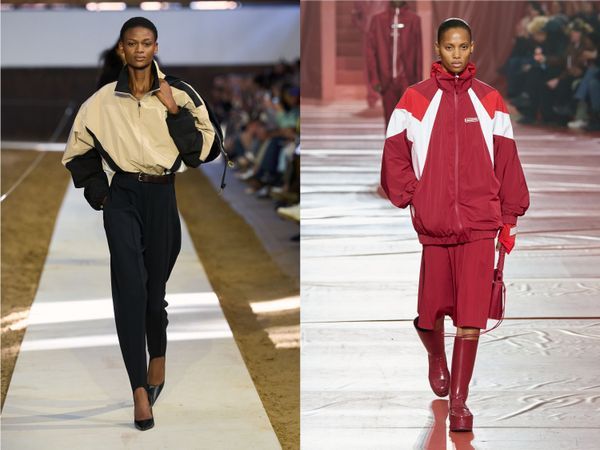 The sports jacket; Stella McCartney and Lacoste collaboration The sports jacket; Stella McCartney and Lacoste collaboration