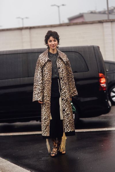 Manteau léopard