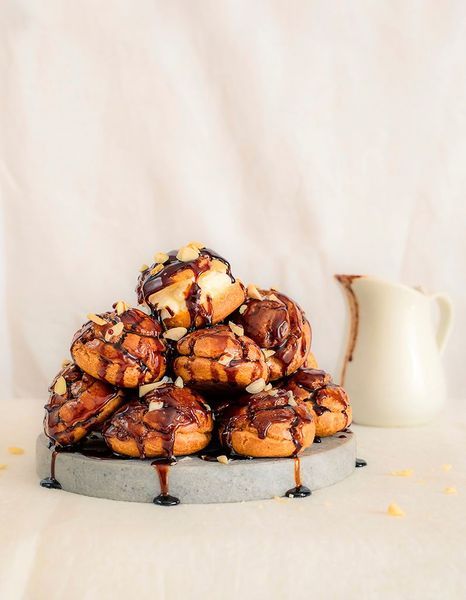 Profiteroles au maracuja