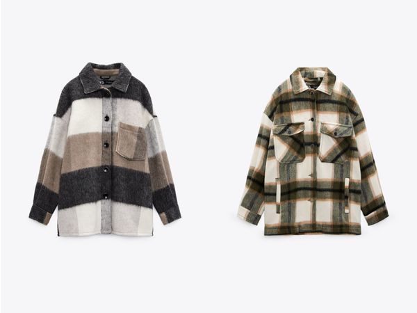 Surchemise a carreaux zara clearance