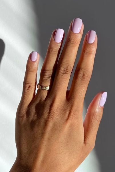 purple-lavender nail polish