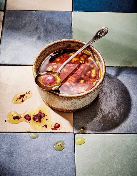 Vinaigrette au vin rouge