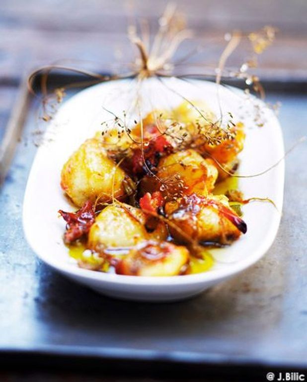 Lotte au four pour 6 personnes - Recettes Elle à Table