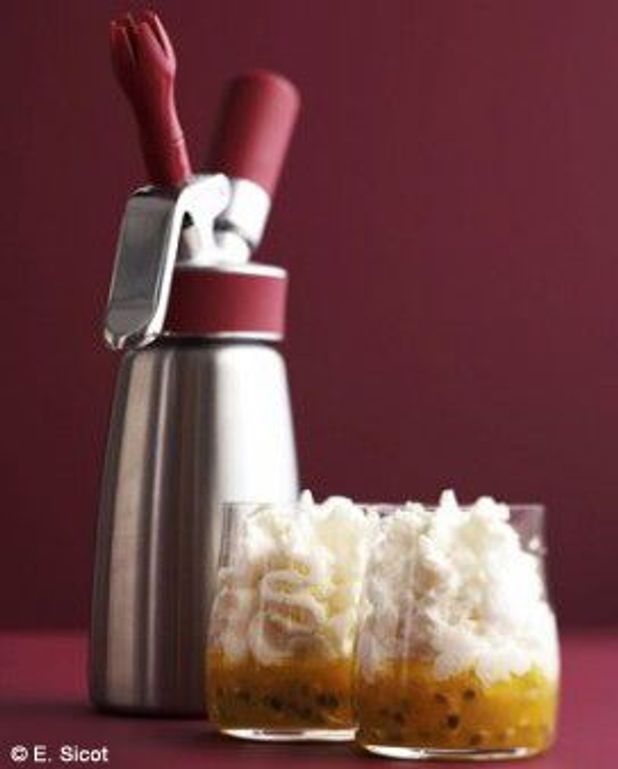 Mousse Au Chocolat Blanc Coulis Passion Pour 4 Personnes