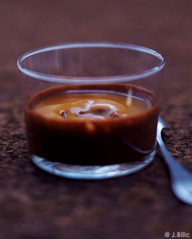 Mousse Au Chocolat Caramel Au Beurre Sale Pour 6 Personnes