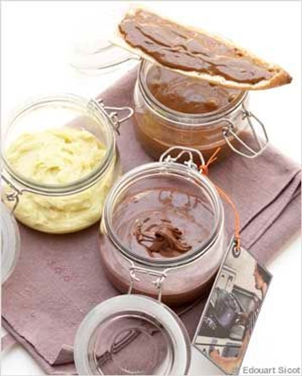 Pâte à tartiner à l'huile d'olive et à la vanille pour 1 personne ...