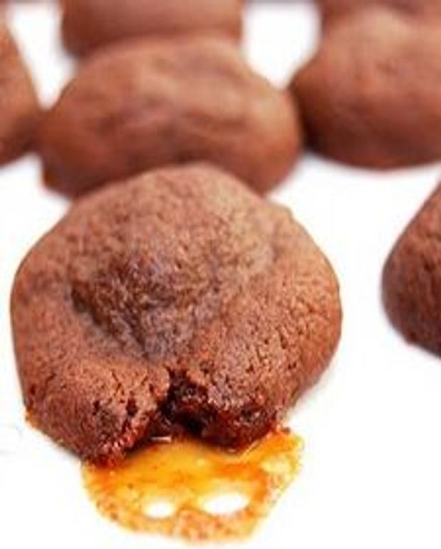 Biscuits au chocolat rolo