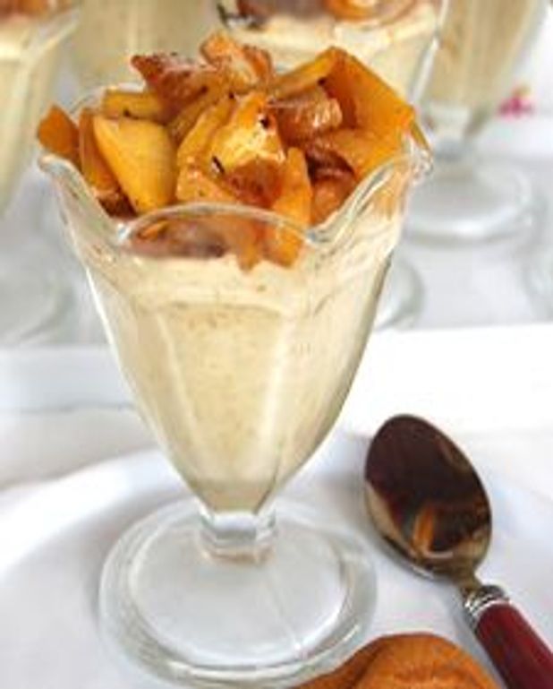 Mousse De Mascarpone Aux Speculoos Pommes Caramelisees Pour 6